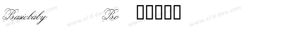 Basicbaby-14Be字体转换