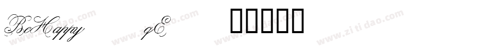 BeHappy-1qE0字体转换