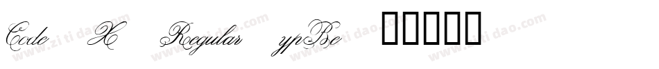 Code7X5Regular-ypBe字体转换