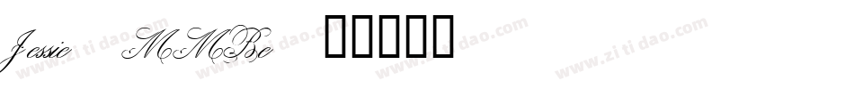 Jessie-MMBe字体转换