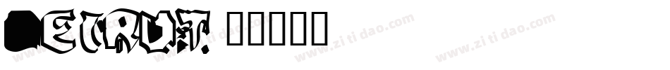 BEIRUT字体转换
