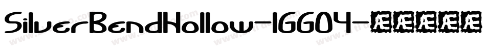 SilverBendHollow-1GG04字体转换