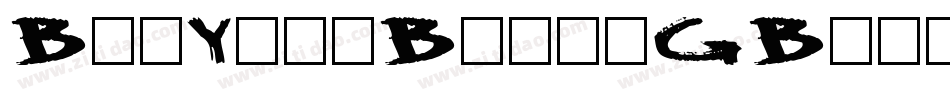 BigYounBboldGB字体转换