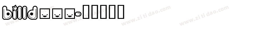 BILLD___字体转换