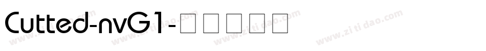 Cutted-nvG1字体转换