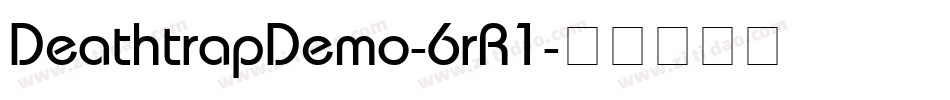 DeathtrapDemo-6rR1字体转换
