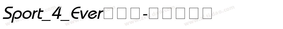 Sport_4_Ever手机版字体转换