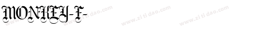 MONKEY-F字体转换