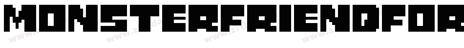 MonsterFriendFore字体转换