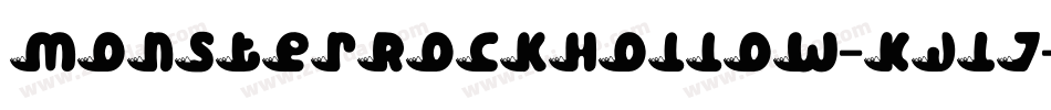 MonsterRockHollow-KjL7字体转换
