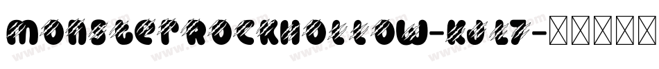 MonsterRockHollow-KjL7字体转换
