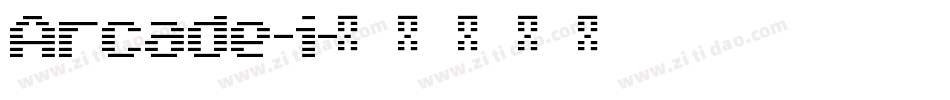 Arcade-i字体转换