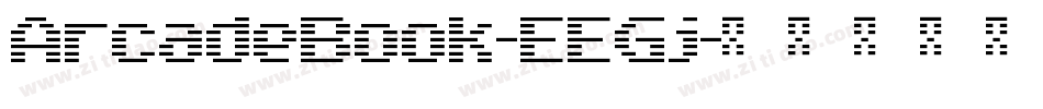 ArcadeBook-EEGj字体转换
