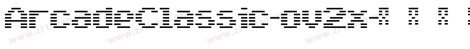 ArcadeClassic-ov2x字体转换