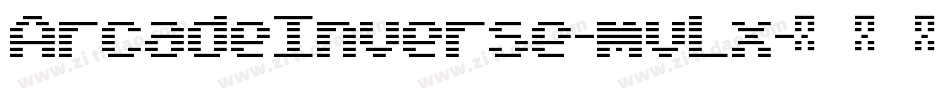 ArcadeInverse-mvLx字体转换