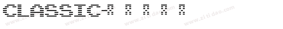 CLASSIC字体转换