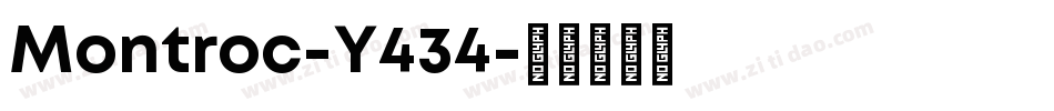Montroc-Y434字体转换