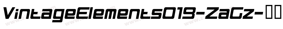 VintageElements019-ZaGz字体转换