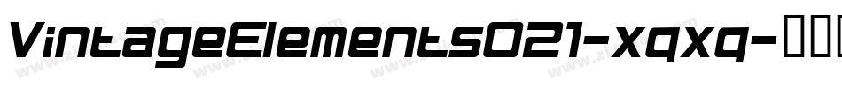 VintageElements021-xqxq字体转换