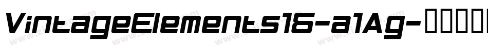 VintageElements16-a1Ag字体转换
