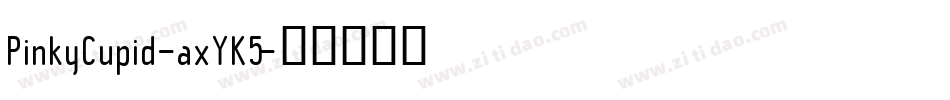 PinkyCupid-axYK5字体转换