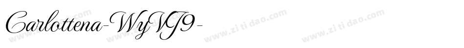 Carlottena-WyVJ9字体转换