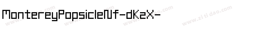 MontereyPopsicleNf-dKzX字体转换