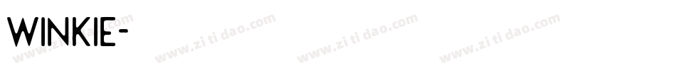 Winkie字体转换