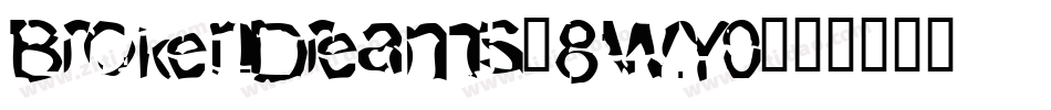 BrokenDreams-8wY0字体转换