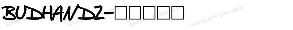 BUDHAND2字体转换