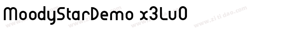MoodyStarDemo-x3Lv0字体转换