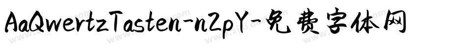 AaQwertzTasten-n2pY字体转换