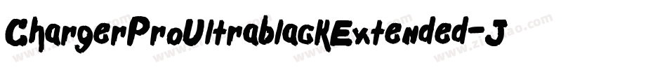 ChargerProUltrablackExtended-JAgo字体转换