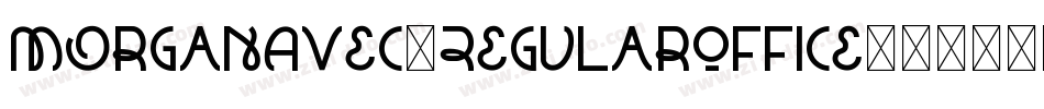 MorganAvec-RegularOffice字体转换