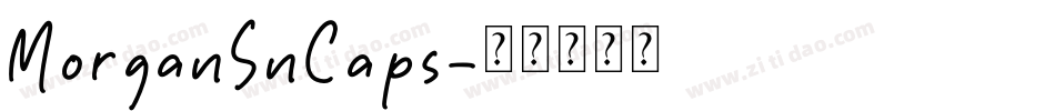 MorganSnCaps字体转换