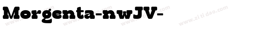 Morgenta-nwJV字体转换