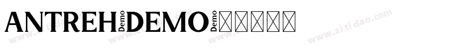 ANTREH-DEMO字体转换
