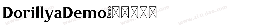 DorillyaDemo字体转换