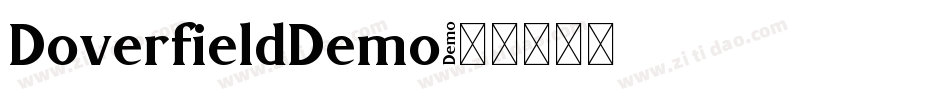 DoverfieldDemo字体转换