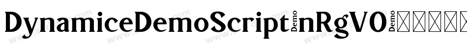 DynamiceDemoScript-nRgV0字体转换