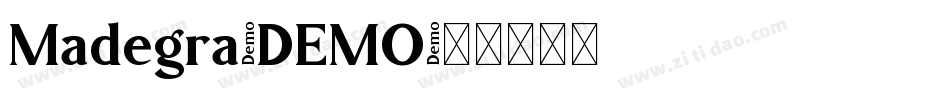 Madegra-DEMO字体转换