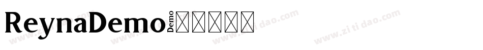 ReynaDemo字体转换