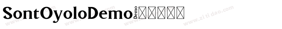 SontOyoloDemo字体转换