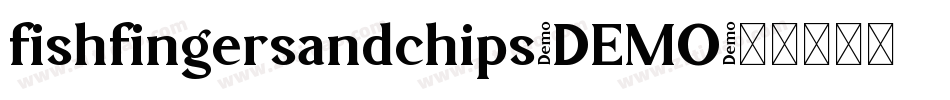 fishfingersandchips-DEMO字体转换