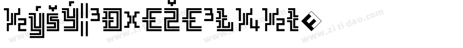 nighttravelercond字体转换