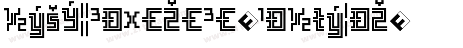 nighttravelerexpandital字体转换