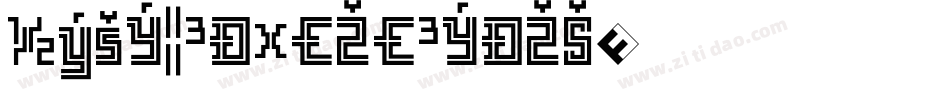 nighttravelerhalf字体转换