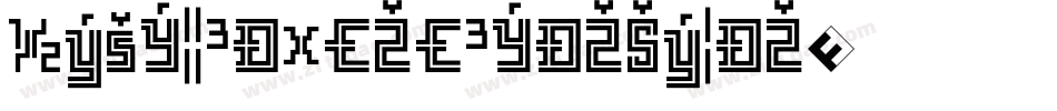 nighttravelerhalfital字体转换