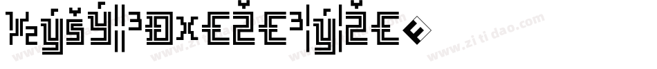 nighttravelertitle字体转换