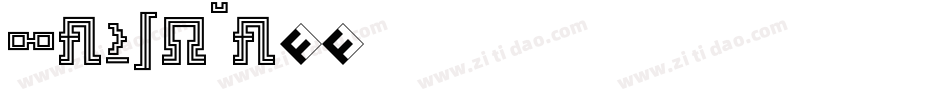 ARCHITRN字体转换